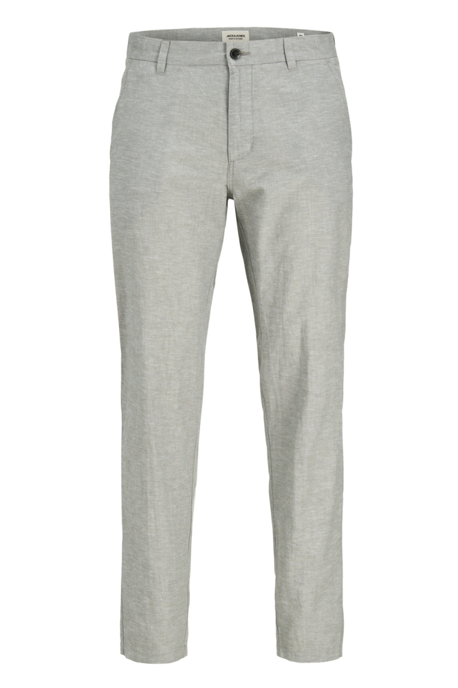 JPSTACE SUMMER LINEN BLEND CHINO PA 12248604 AGAVE GREEN/MELANGE